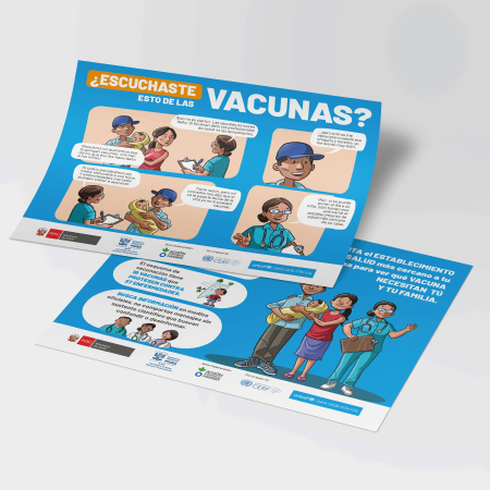 Piezas publicitarias para campaña contra el dengue